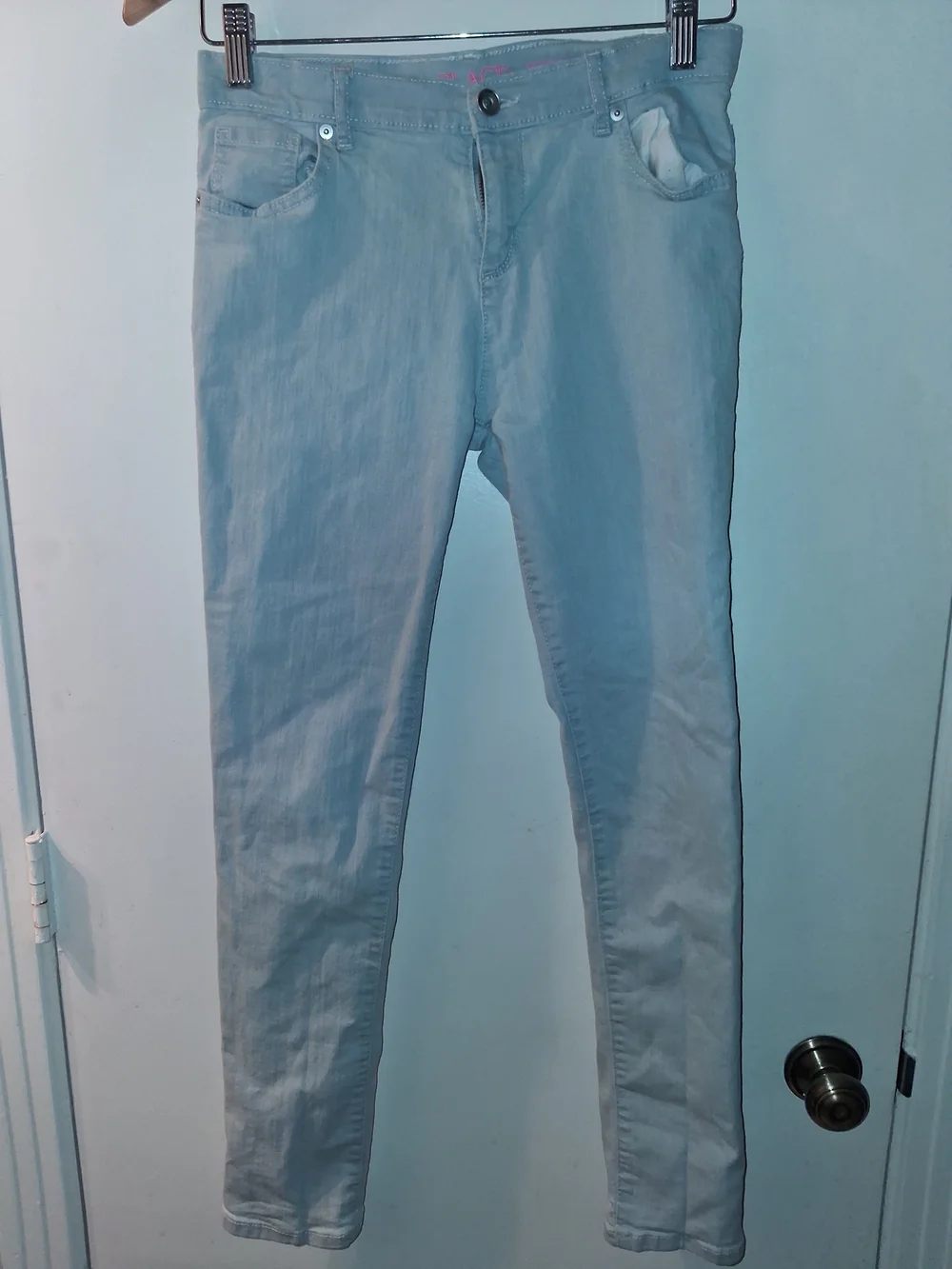 The Children's Place Girls' Gray Jeans - Size 14